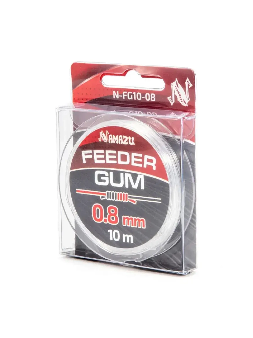 Фидергам FEEDER GUM, L-10 м прозрачный