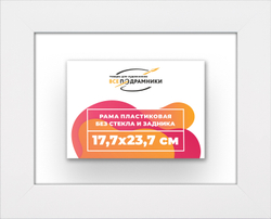 Рама 17,7x23,7 для картин и фотографий
