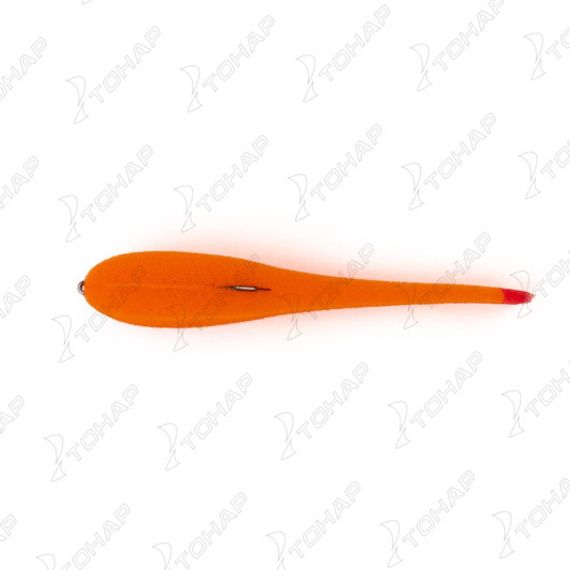 Рыбка поролоновая оснащенная на офсет.кр. 12 см ор 09 (HS-120-09) Helios