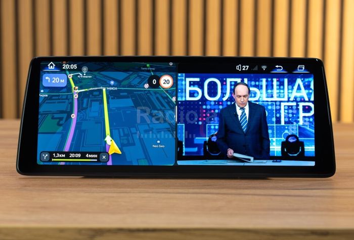 Магнитола для BMW 5-серия F10 2013-2017 NBT - RDL-1288-L монитор 12.3" на Android 13, Быстрая, CarPlay, 4G SIM-слот