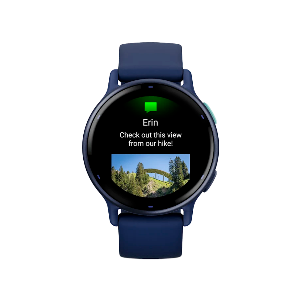 Умные часы Garmin Vivoactive 5, 42.2mm, Metallic Navy (010-02862-12)