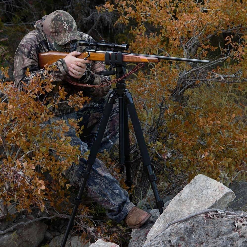 Тактическая опора для ружья Kopfjager с держателем (K700 AMT Tripod with Reaper Grip) KJ85001K - алюминий
