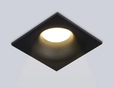 Светильник встраиваемый TN102812 BK черный GU5.3 85*85*35