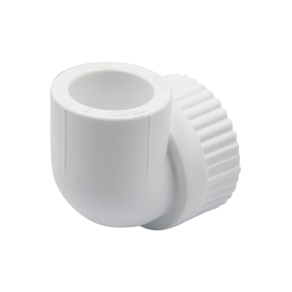 Уголок комб. вн 25х3/4'' EVER® БЕЛЫЙ (Россия)