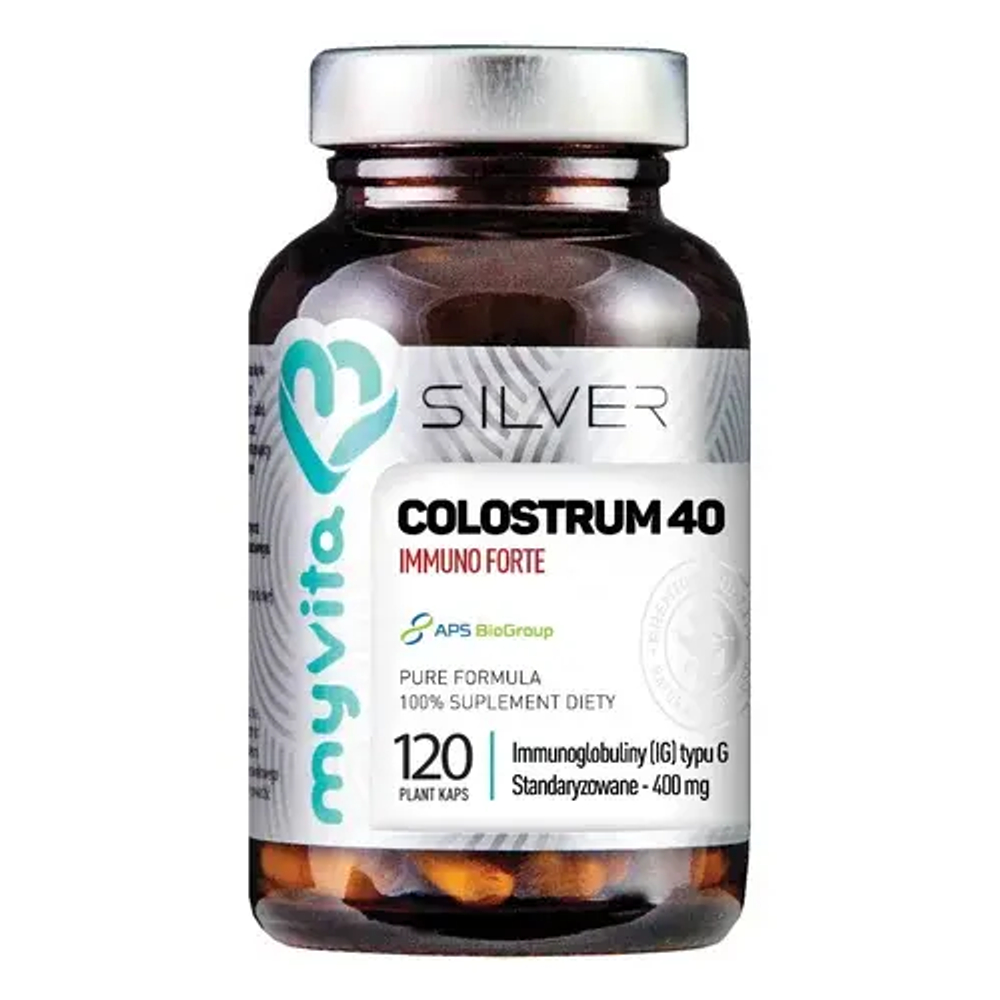 MyVita Silver Colostrum Immuno Forte - 120 капсул