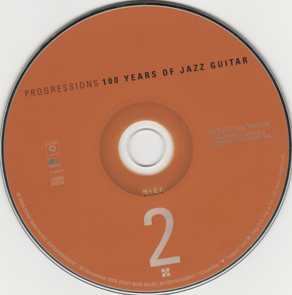 Сборник / Progressions: 100 Years Of Jazz Guitar (4CD)