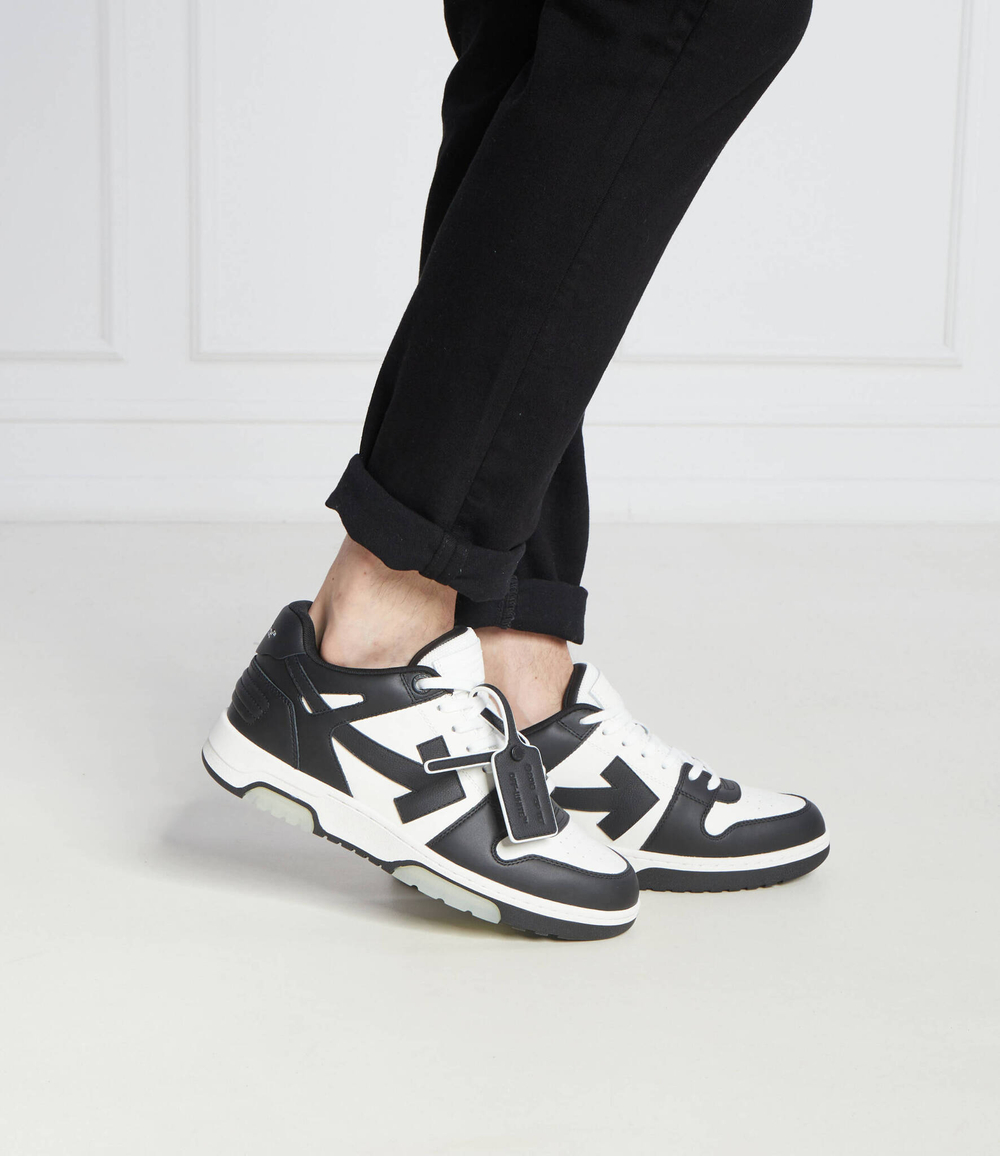 Кожаные кроссовки OFF-WHITE - белый(OMIA189C 99LEA007)