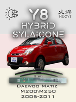 Щетки стеклоочистителя HUOYE Y8 550/350 мм на Daewoo Matiz | Hook/J-Hook
