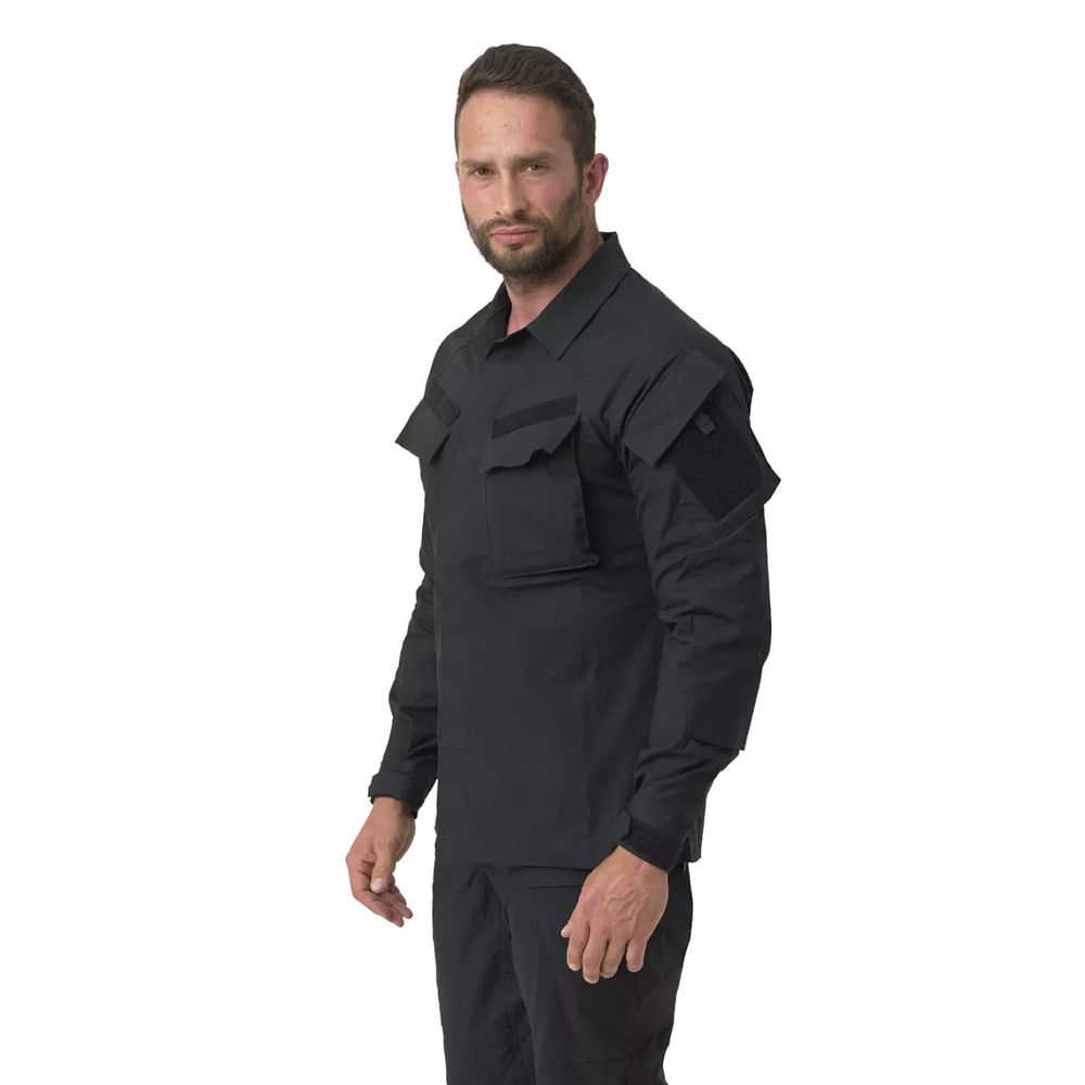 Китель Helikon-Tex Raid Shirt PolyCotton Stretch Ripstop Black