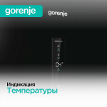 Отдельностоящий однокамерный холодильник Gorenje R619EABK6