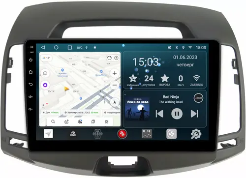Магнитола для Hyundai Elantra 4 2006-2010 (HD) - Redpower 092 Android 10, Быстрая, CarPlay, SIM-слот
