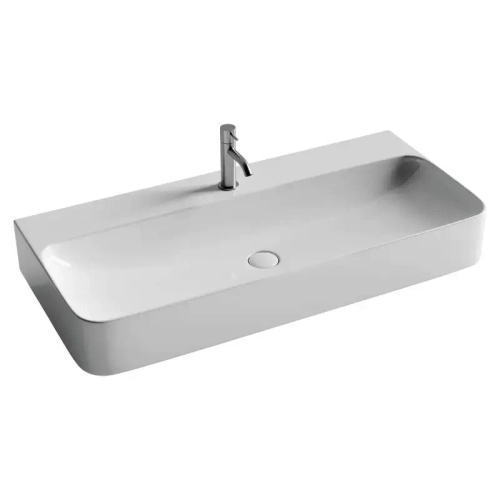 Раковина Ceramica Nova Aura 102 см CN2007 белая