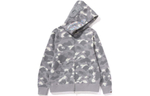 A Bathing Ape City Camo Shark Full Zip Худи Ss24 серый
