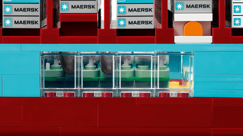 Конструктор LEGO 40955 Maersk Dual-Fuel Container Vessel