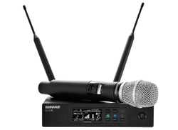 SHURE QLXD24E/SM86 G51 вокальная радиосистема с ручным передатчиком SM86, частоты 470-534 MHz