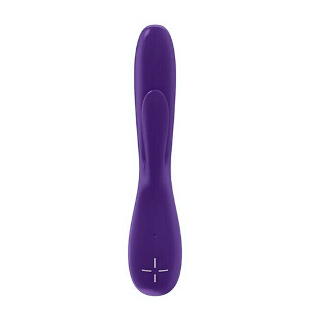 Женский вибратор со стимулятором OVO E5 Rechargeable Vibrator Violet (7 режимов) (Цвет: фиолетовый с белым)