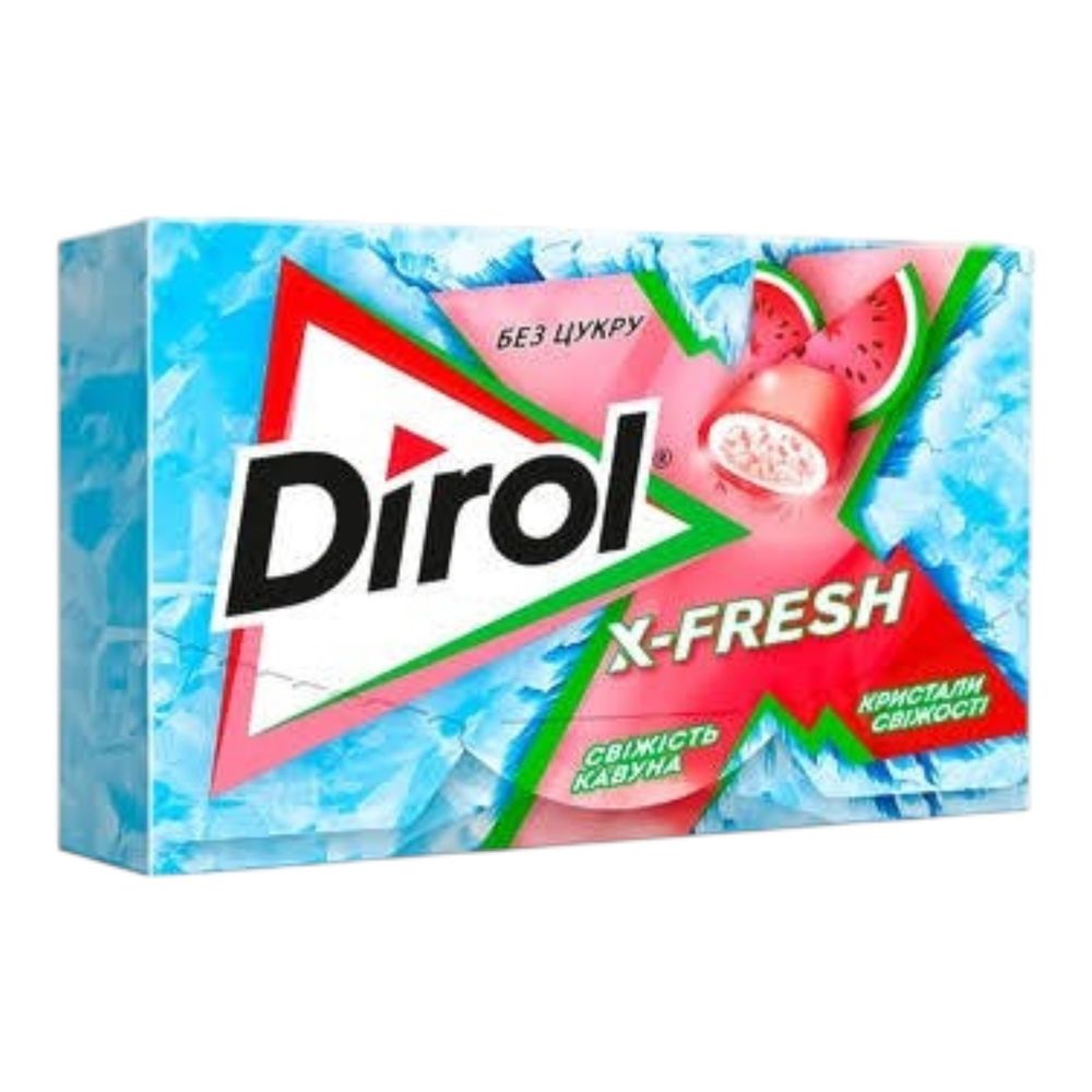 Жевательная резинка Дирол X Fresh Арбузная свежесть 18г