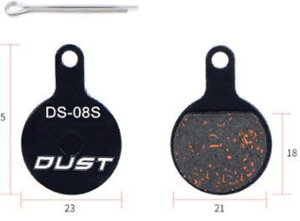 Колодки тормозные Risk Dust ds- 08s