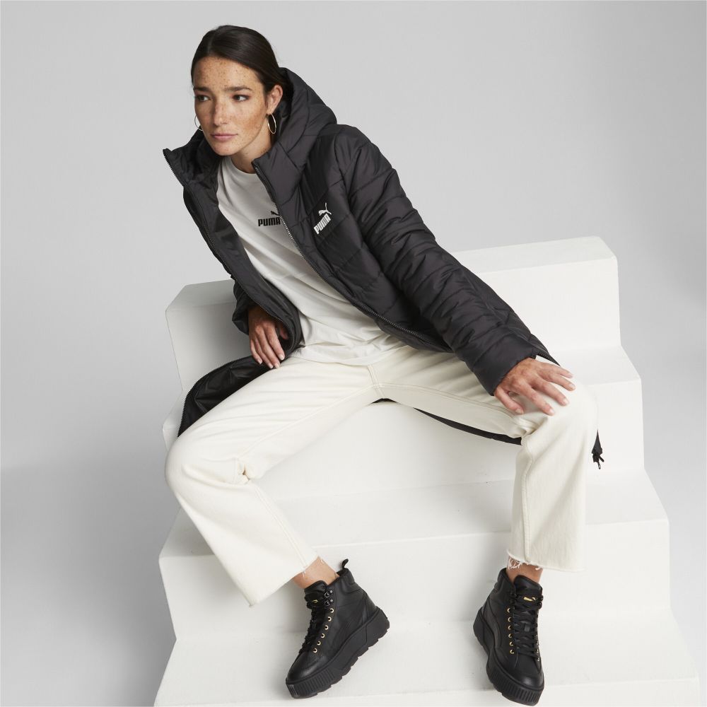 Куртка утепленная женская Puma ESS Hooded Padded Coat