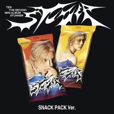 Альбом TEN - STUNNER 2nd Mini Album QR SNACK PACK Version