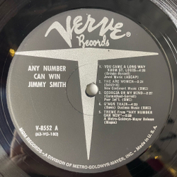 Винтажная виниловая пластинка LP Jimmy Smith Any Number Can Win (USA 1963)