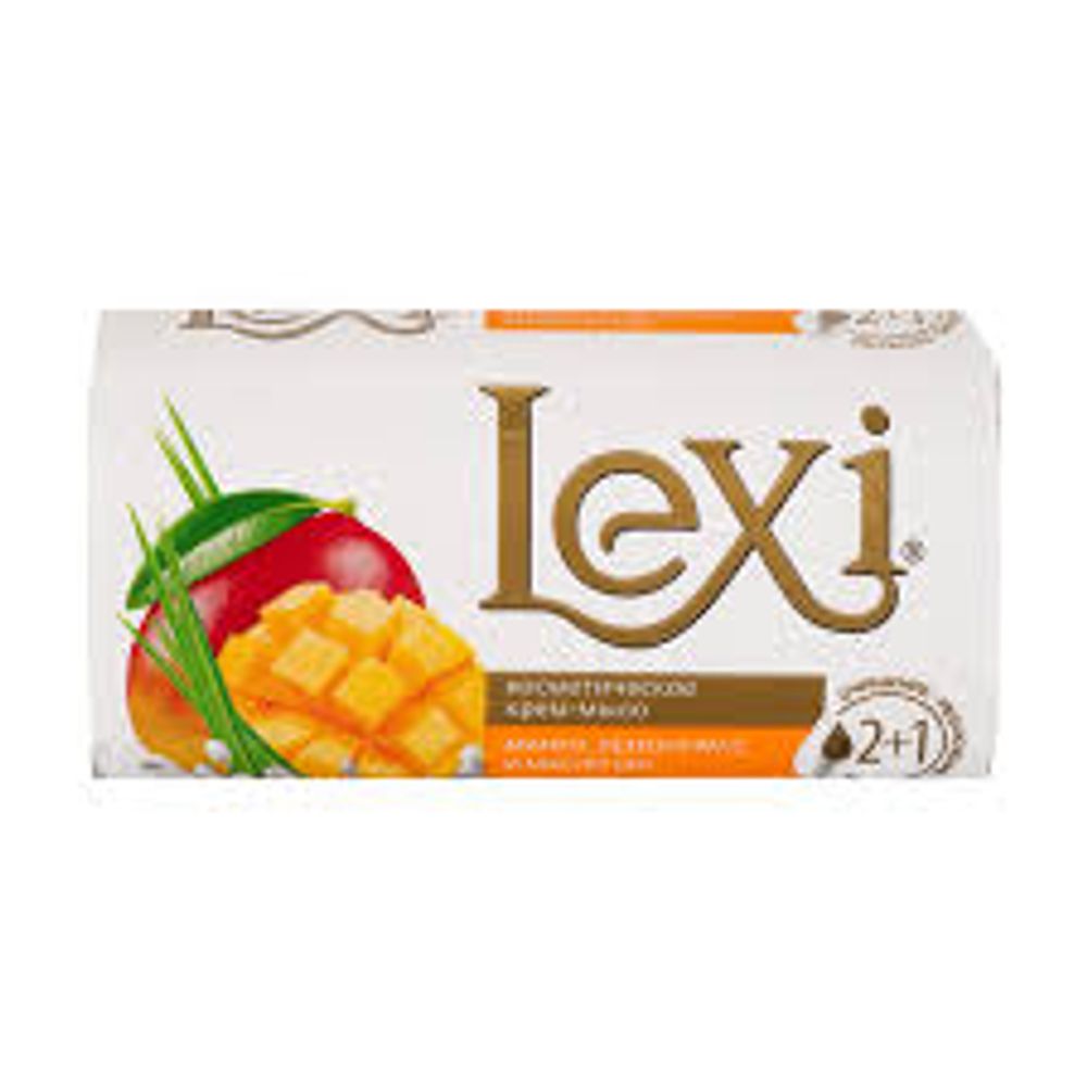 Крем мыло косметическое Lexi 140 гр Манго, лемонграсс, масло ши
