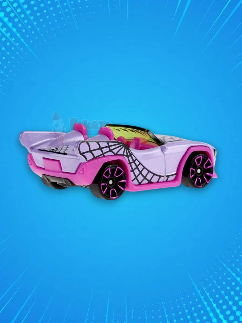 Базовая машинка Хот Вилс Monster High Ghoul Mobile JJJ19