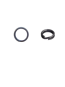 Заводное кольцо рыболовное MAT BLACK SPLIT RING 6009 №10