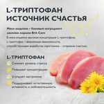 Сухой корм для стерилизованных кошек BRIT CARE Cat Sterilised MONOPROTEIN Metabolic, с индейкой 1,5кг