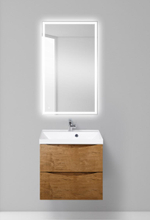 Тумба подвесная с раковиной BelBagno MARINO-700-2C-SO-RN-P