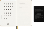 Блокнот Moleskine LE Year of the Dragon Large 130х210 мм текстиль 176 стр линейка золотистый Ahn Sang Soo (LECNYDRAGQP060ASNB)