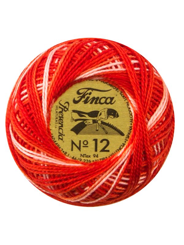 Мулине Finca №12 Perle (Жемчужное), цв. мультиколор 9250 / 1 мот. х 53 метра