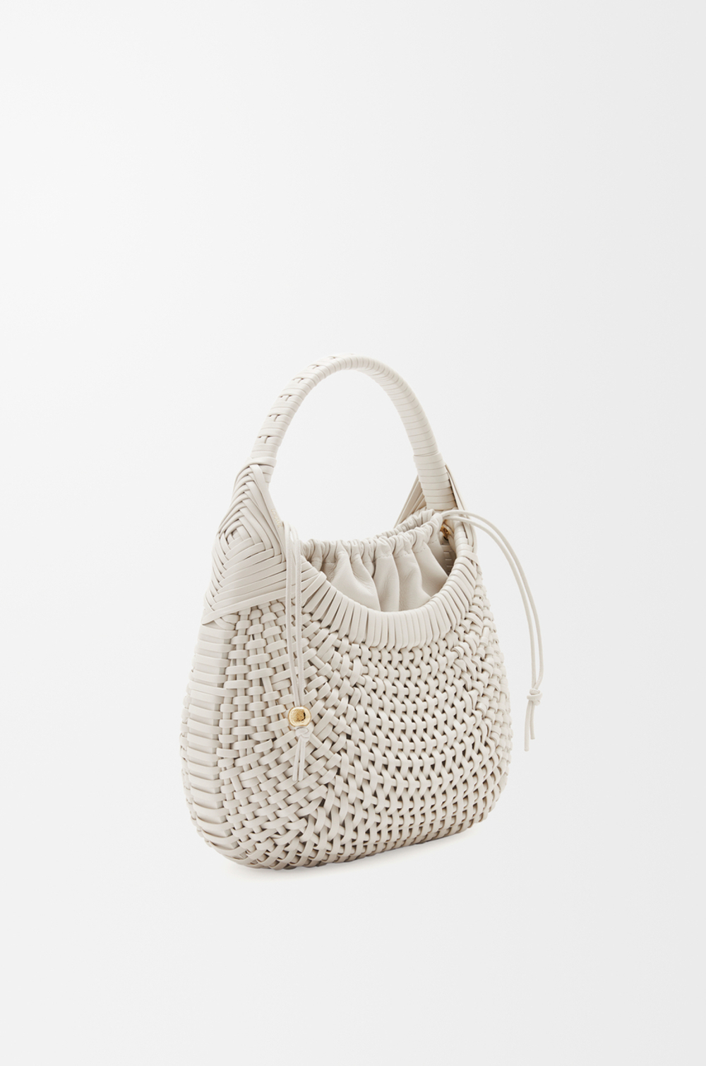 Loewe Сумка-хобо Diamond из телячьей кожи, белый