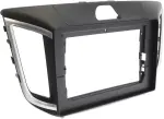 Магнитола для Hyundai Creta 1 2016-2021 (рамка 10) - Teyes LUX ONE ROUND монитор 12.3" 2K QLED на Android 10, Быстрая, CarPlay, 4G SIM-слот