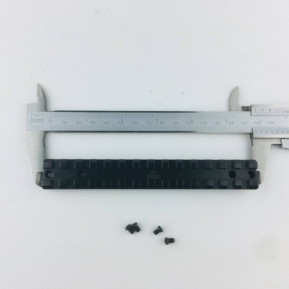 Планка Rusan Picatinny Mauser K98 (без болтов, с отверстиями B=105)  010-37