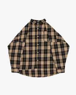 Рубашка Cowboy Basic 8 в клетку черная