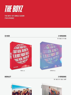 Альбом The Boyz - The Sphere 1st Single Album RANDOM Version