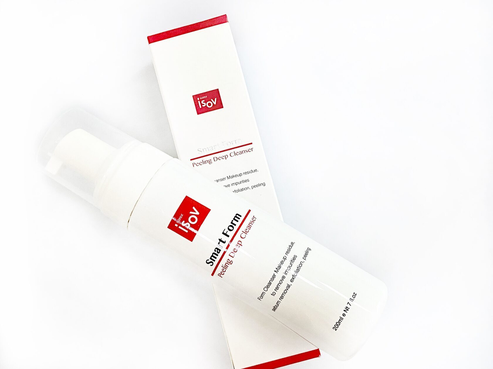 ISOV Sorex Smart Foam Peeling Cleanser | Пенка с АНА кислотами, 200 мл