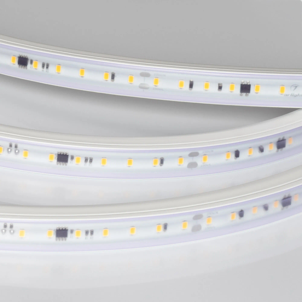 Светодиодная лента герметичная ARL-PV-A84-17mm 230V Warm2700 (14 W/m, IP65, FlickerFree, 30m) (Arlight, 5 лет) 054685