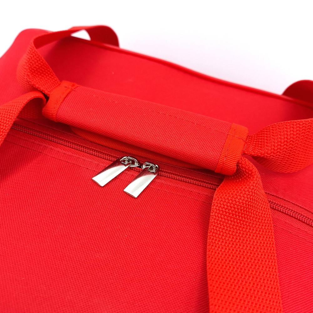 Сумка дорожная для ручной клади Pobedabags Стандарт плюс красная 36 x 30 x 27 см