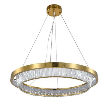 Подвесной светильник 73W 3000K-6400K V000102L 12045/1P Brass латунь Riva Indigo