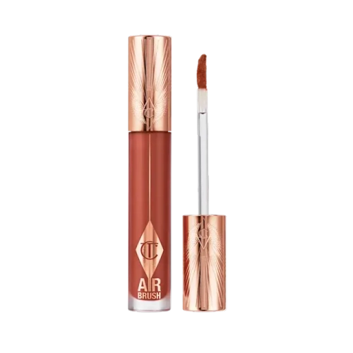 Charlotte Tilbury Airbrush Flawless Matte Lip Blur Liquid Lipstick жидкая помада бордовый Walk of No