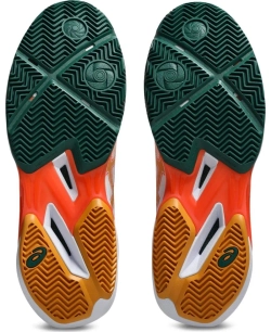 Мужские кросовки для Padel Asics Sonicsmash FF - white/energy orange