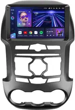 Магнитола для Ford Ranger 3 2011-2015 (рамка тип 1) - Teyes CC3 монитор 9" QLED на Android 10, Быстрая, CarPlay, 4G SIM-слот