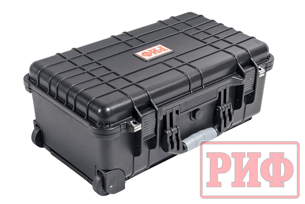 Кейс защитный ударопрочный РИФ 559х351х229 мм на колесах с телескопической ручкой WRT-53