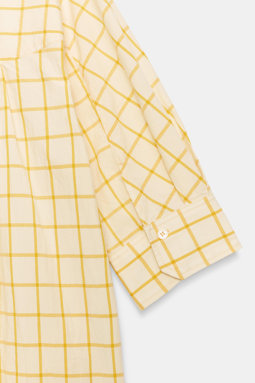 ПЛАТЬЕ-РУБАШКА В КЛЕТКУ — ZW COLLECTION — ZARA