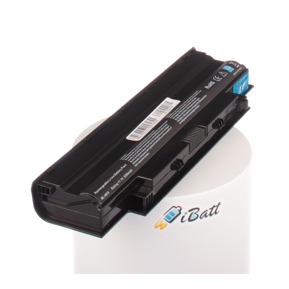 Аккумуляторная батарея iBatt 5200 mAh для ноутбуков Dell J1KND, 7XFJJ