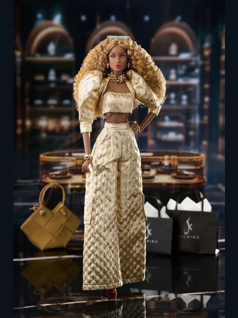 Кукла Integrity toys Golden Glam Queen Meteor Keeki Adaeze