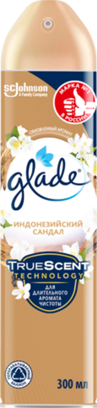 Glade освежитель воздуха Индонезийский сандал 300мл