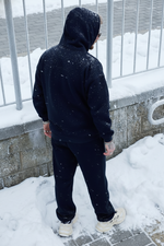 Джоггеры "Winter" синие